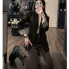 BY30081# 高級修身氣質收腰職業西裝外套