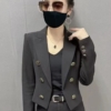 BY30534# 修身顯瘦百搭小西服